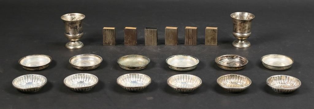 LOT OF STERLING SMOKING ACCESSORIESLot 3428a5