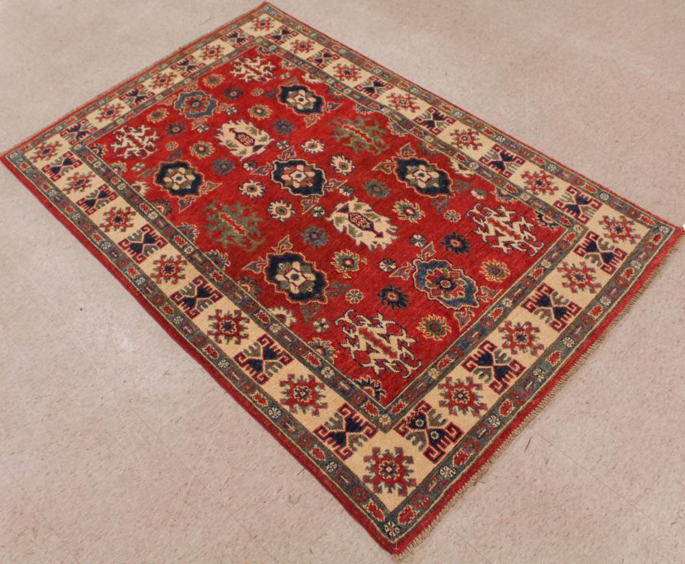 HAND KNOTTED ORIENTAL AREA RUGHAND 3428c4
