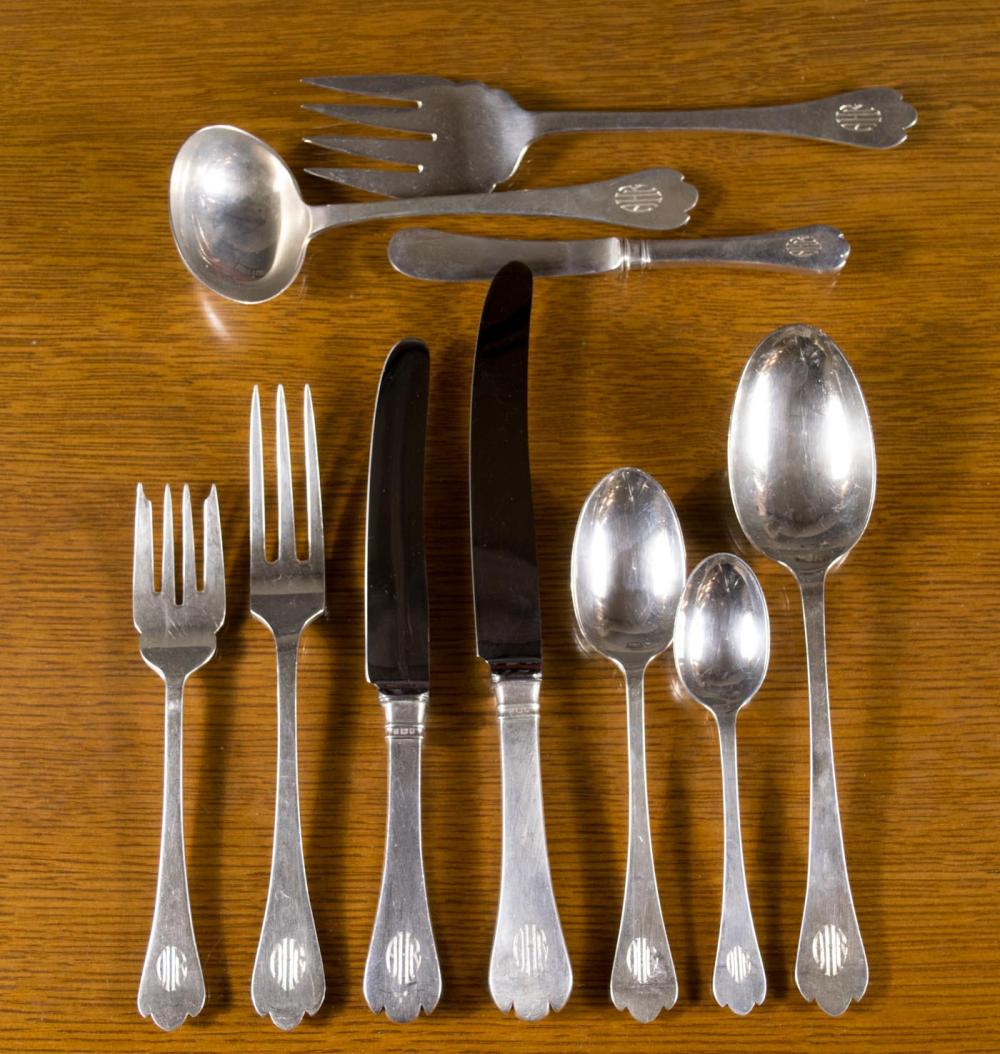 STERLING SILVER FLATWARE SET WITH 342948