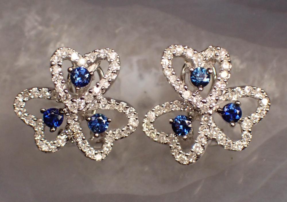 DIAMOND AND BLUE SAPPHIRE TRIPLE 342a61