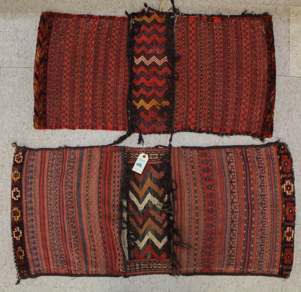 TWO ERSARI TRIBAL DOUBLE SADDLE 342c89