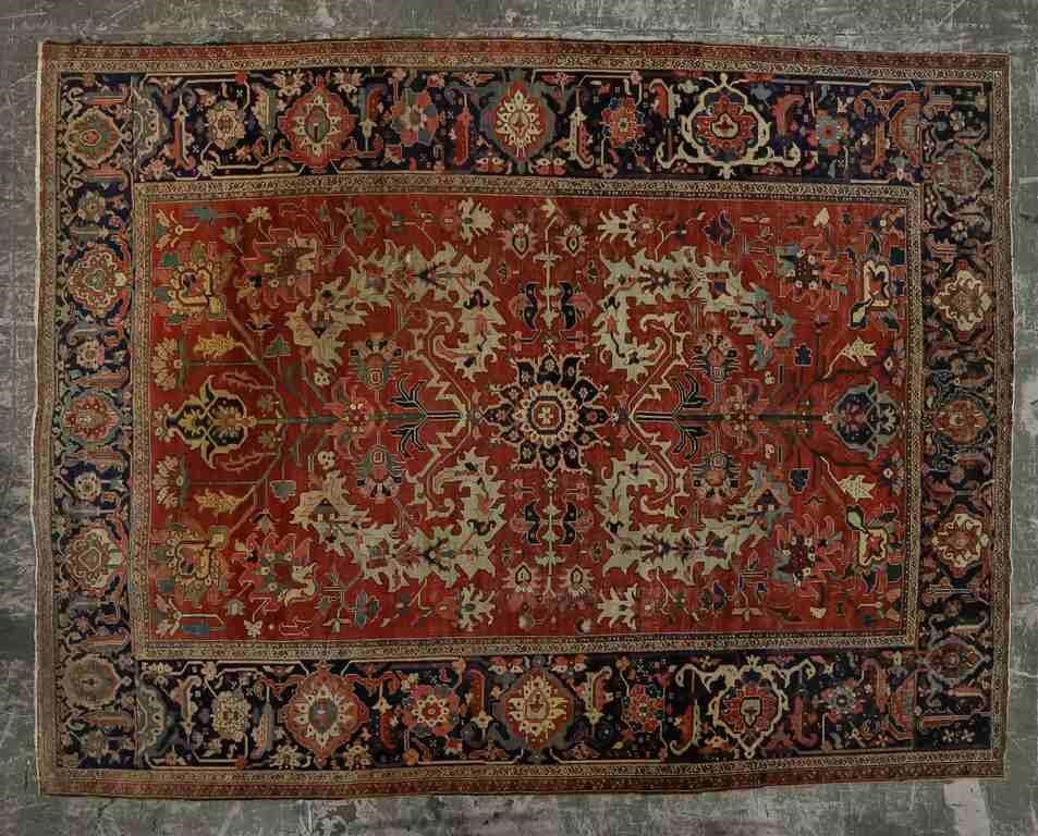 SERAPI RUGSerapi rug. Blue and