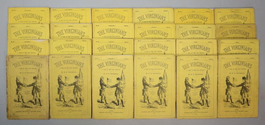 W M THACKERAY THE VIRGINIANS  342ccc