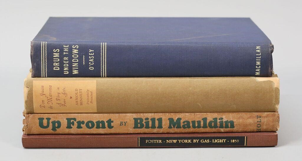 4 BOOKS BENNETT MAULDIN O CASEY  342cda