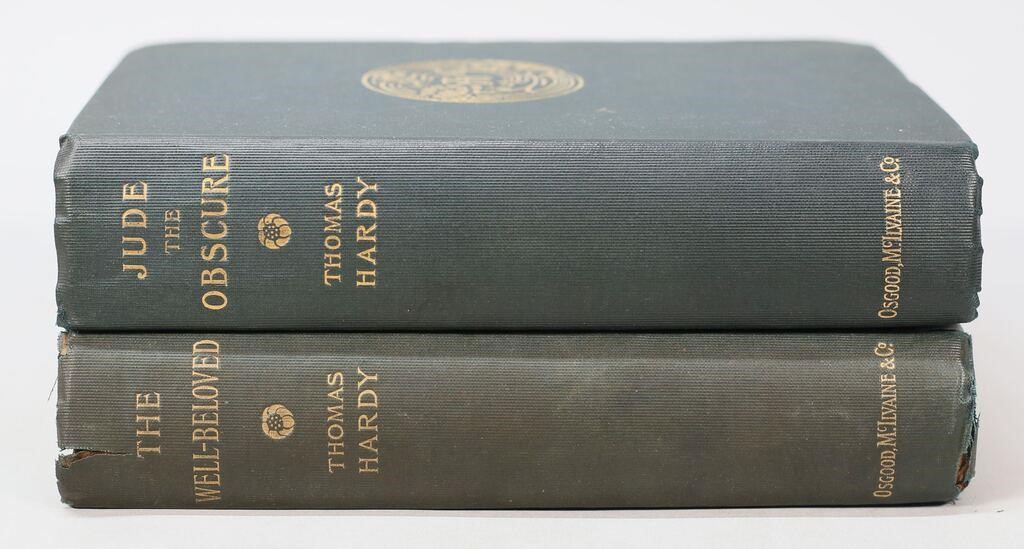 2 THOMAS HARDY FIRST EDITIONS JUDE