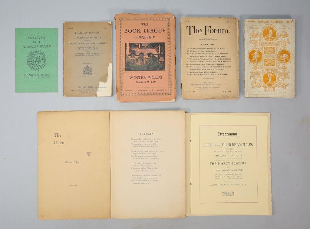 THOMAS HARDY MAGAZINES POEMS  342ceb