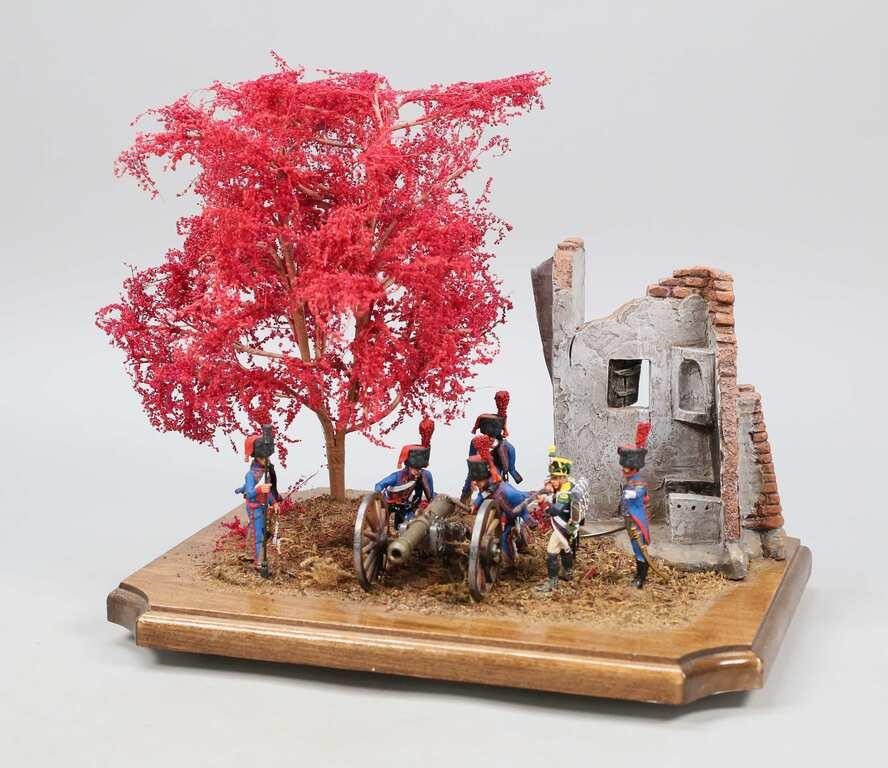 METAL MILITARY MINIATURES DIORAMA