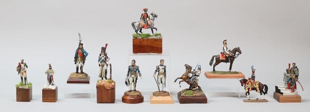 11 HAND PAINTED FRENCH MILITARY 342d62