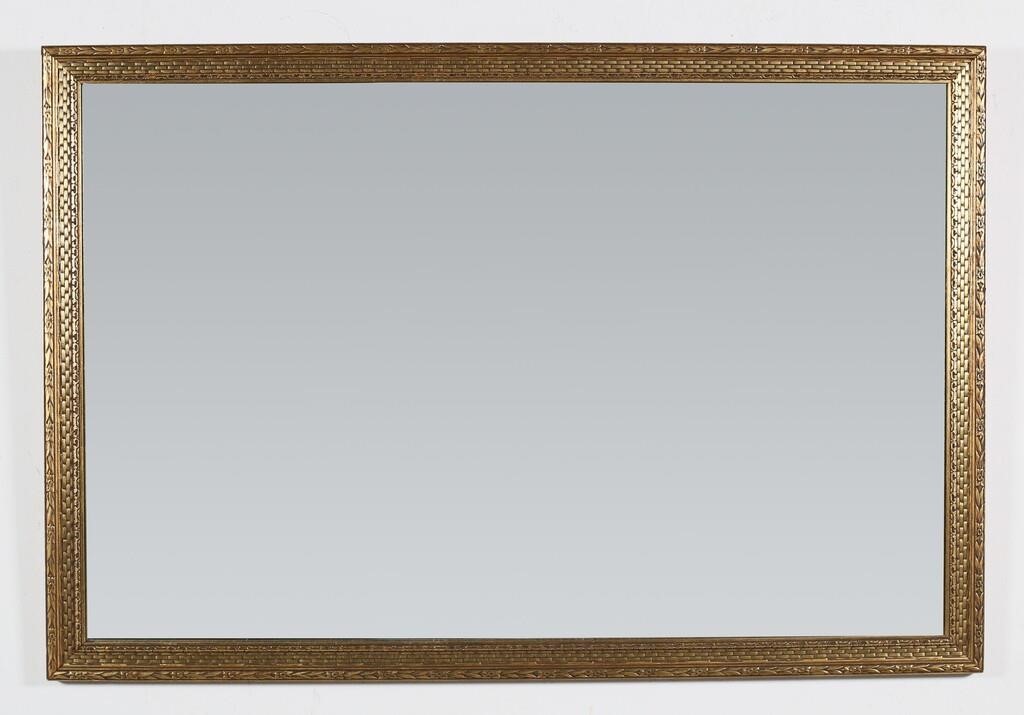 EMPIRE STYLE GILT MANTLE MIRROREmpire 342d79