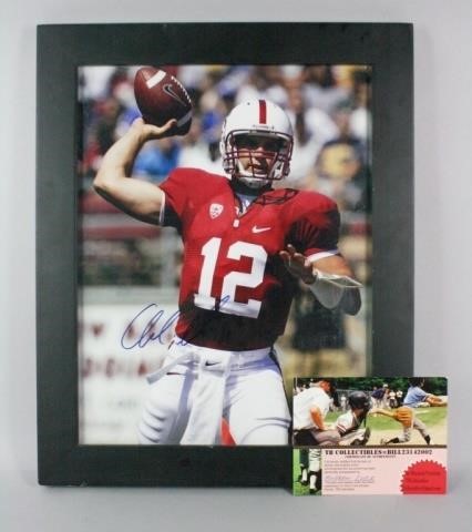 AUTOGRAPHED ANDREW LUCK STANFORD 34085a
