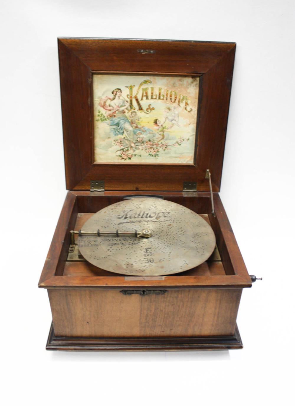 ANTIQUE KALLIOPE MUSIC BOXANTIQUE 3408e9