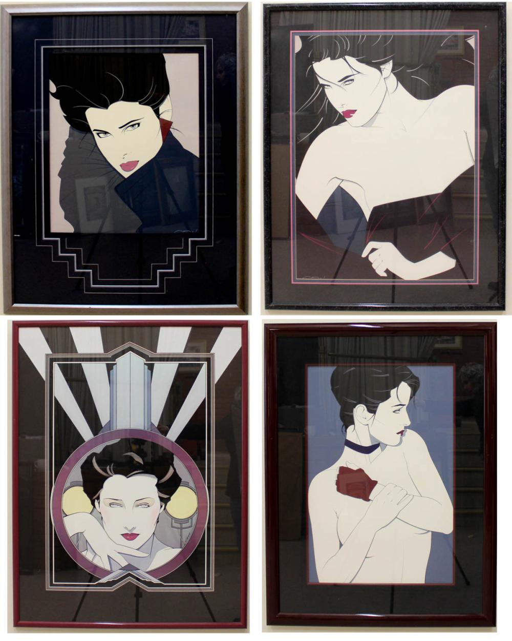 AFTER PATRICK NAGEL FOUR PRINTSAFTER 340938