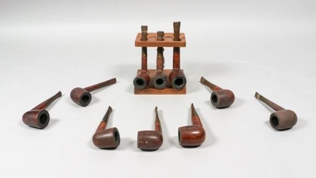 COLLECTION OF LARGE BILLIARD PIPES10 34096f