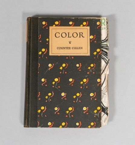 COLOR BY COUNTEE CULLEN 1ST EDITION"Color"
