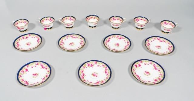 7 CAULDON ENGLAND CUPS & SAUCERS14