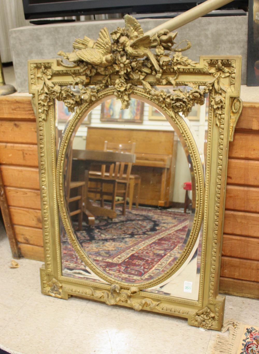 LOUIS XV STYLE GILDED WOOD AND 340a3d