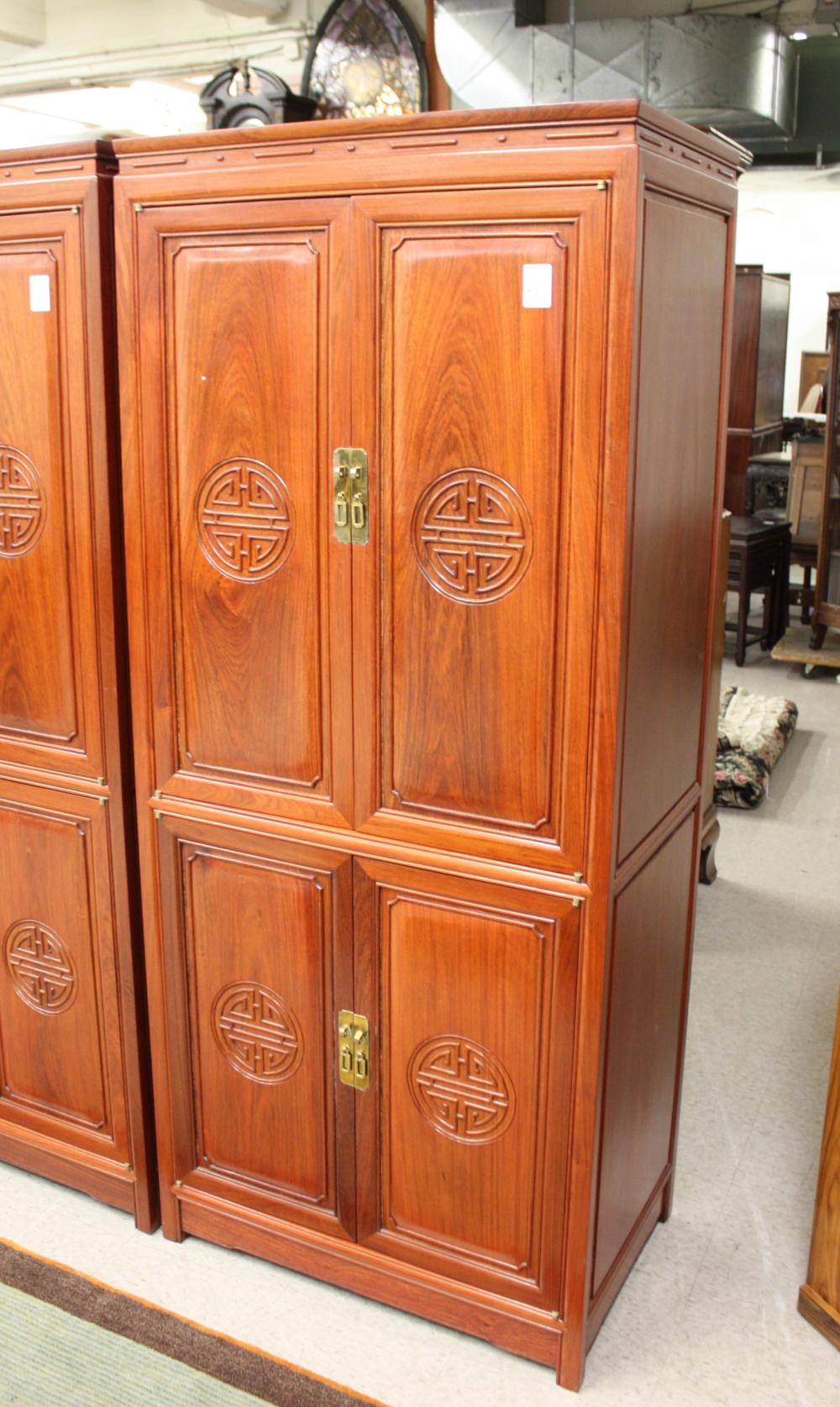 CHINESE TEAKWOOD MEDIA CABINETCHINESE 340a84