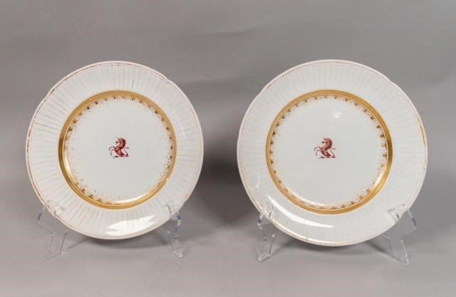 TWO 19TH CENTURY WEDGEWOOD PEARLWARE 340afc