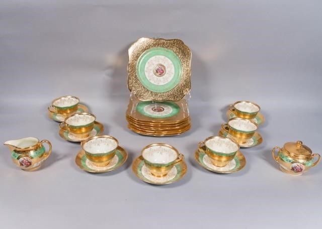 25 PIECE LONGTON BONE CHINA TEA SERVICE25