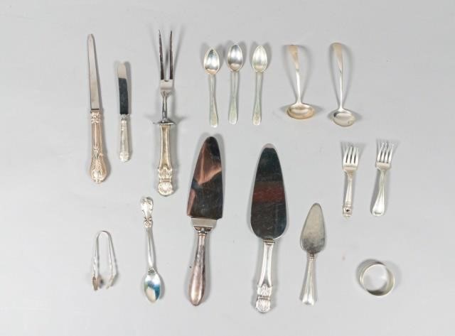 15 PIECES OF STERLING SILVERGrouping 340bb0