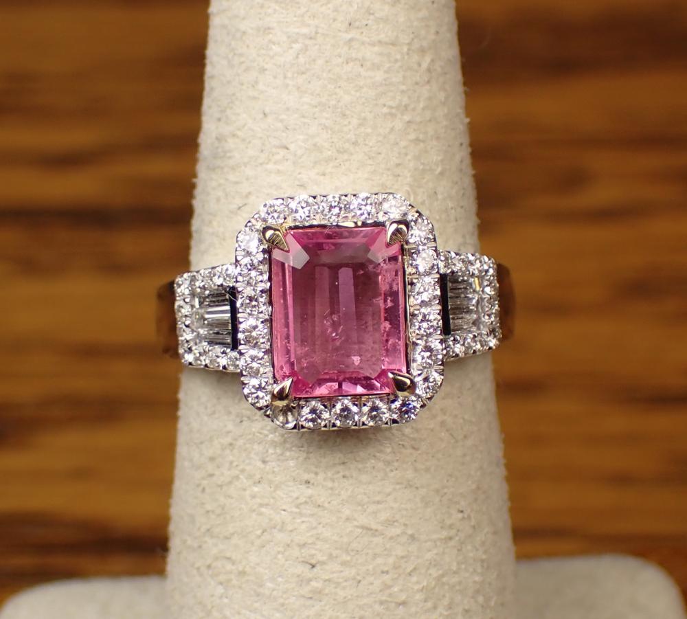 DIAMONDS AND PINK SAPPHIRE RINGDIAMONDS 340c79