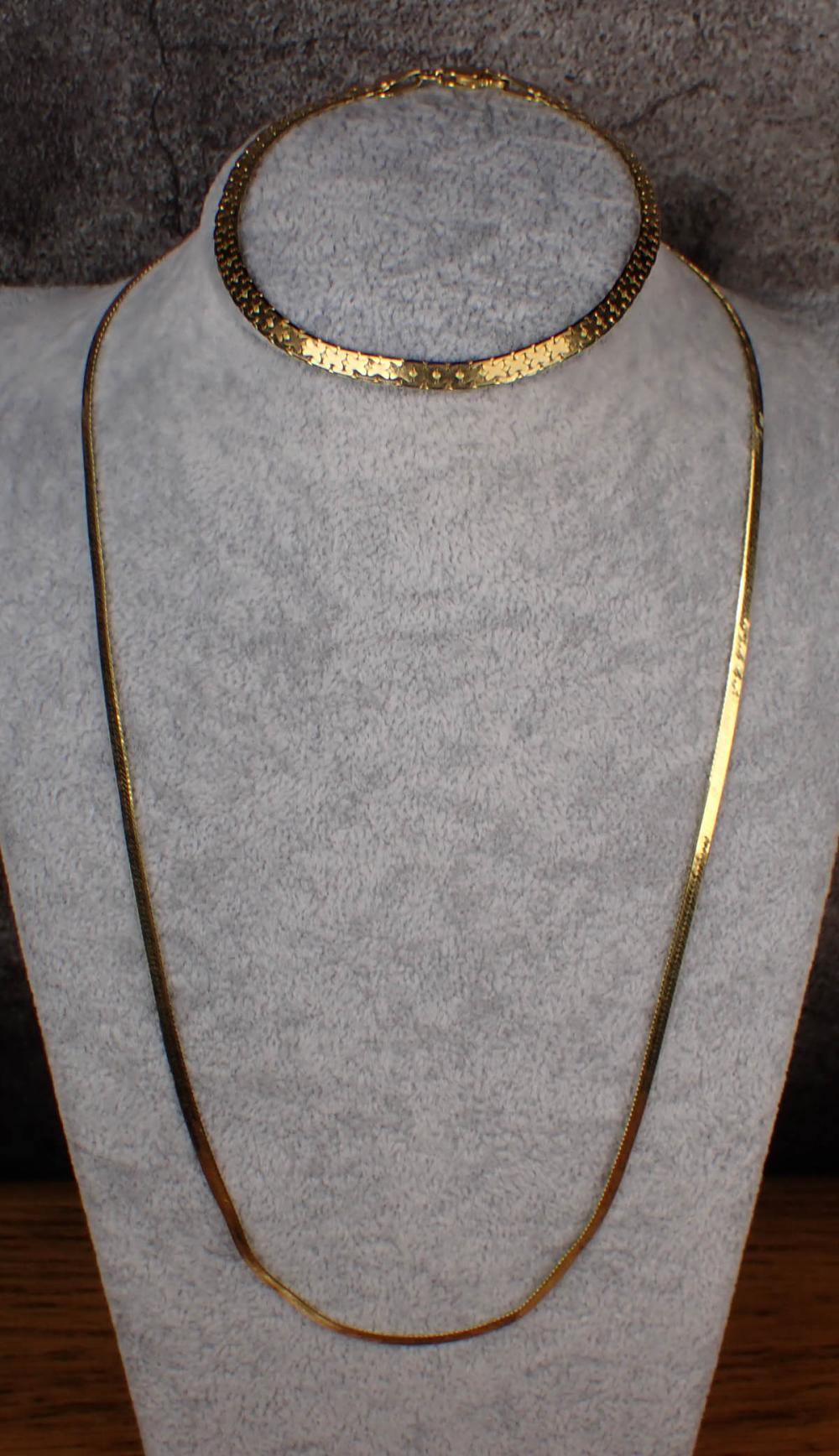 ITALIAN MADE GOLD NECKLACE AND 340d05