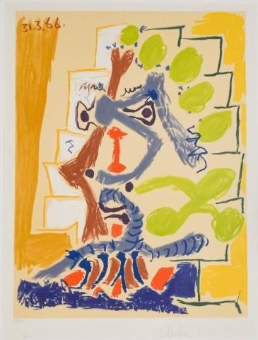 AFTER PABLO PICASSO LITHOGRAPH 340dbd