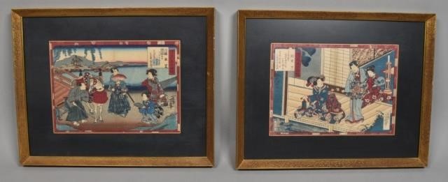 2 UTAGAWA YOSHIIKU WOODBLOCK PRINTS2 340df5