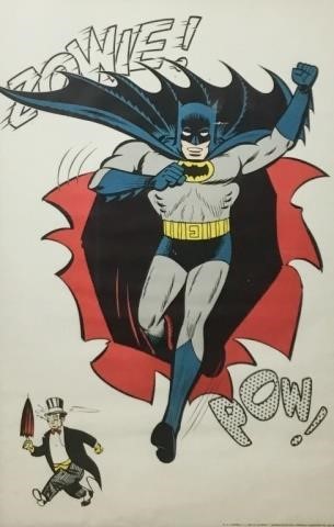 1966 BATMAN POSTERFeaturing Batman and