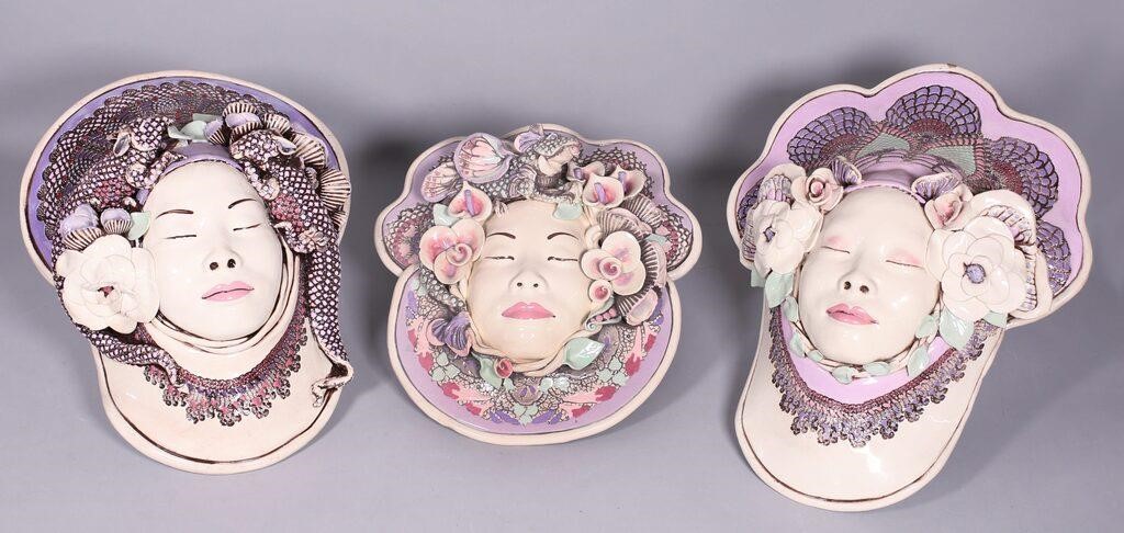 3 JILLIAN BARBER CERAMIC MASKS3 340ed9