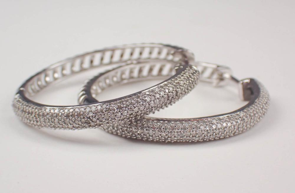 PAIR OF DIAMOND AND FOURTEEN KARAT 340f0b