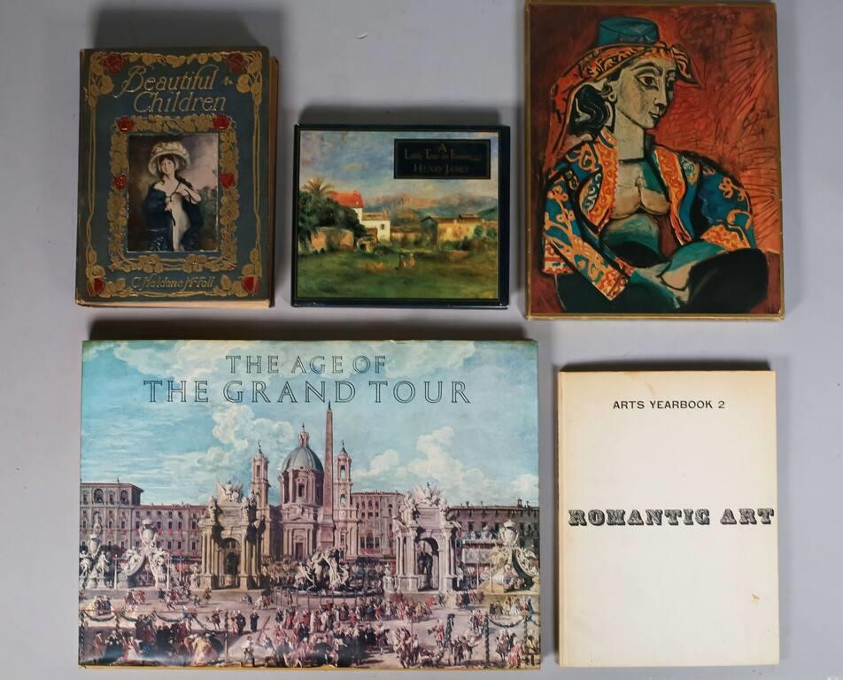 5 BOOKS ON ART HISTORY AND TRAVEL"A