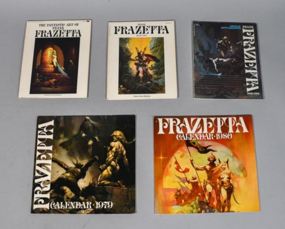 FRANK FRAZETTA BOOKS AND CALENDARSFrank 340f37