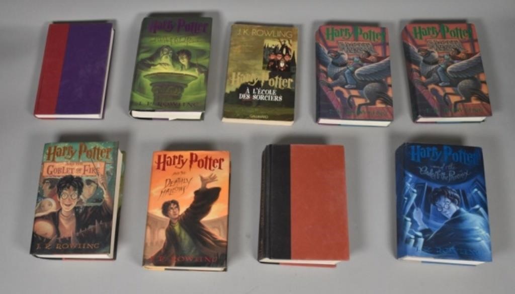 HARRY POTTER FIRST EDITIONS AND 340f38