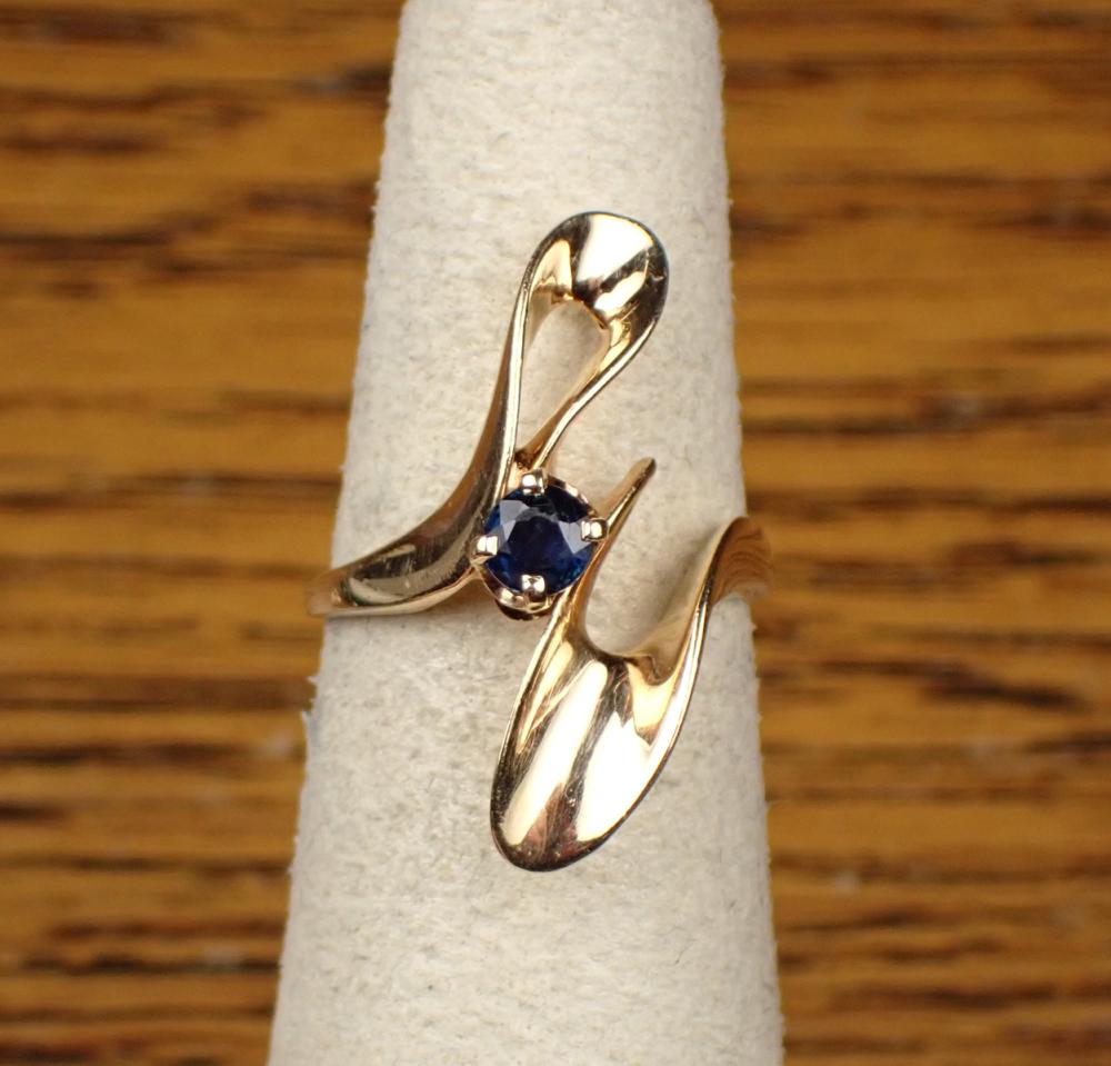 BLUE SAPPHIRE SOLITAIRE RINGBLUE