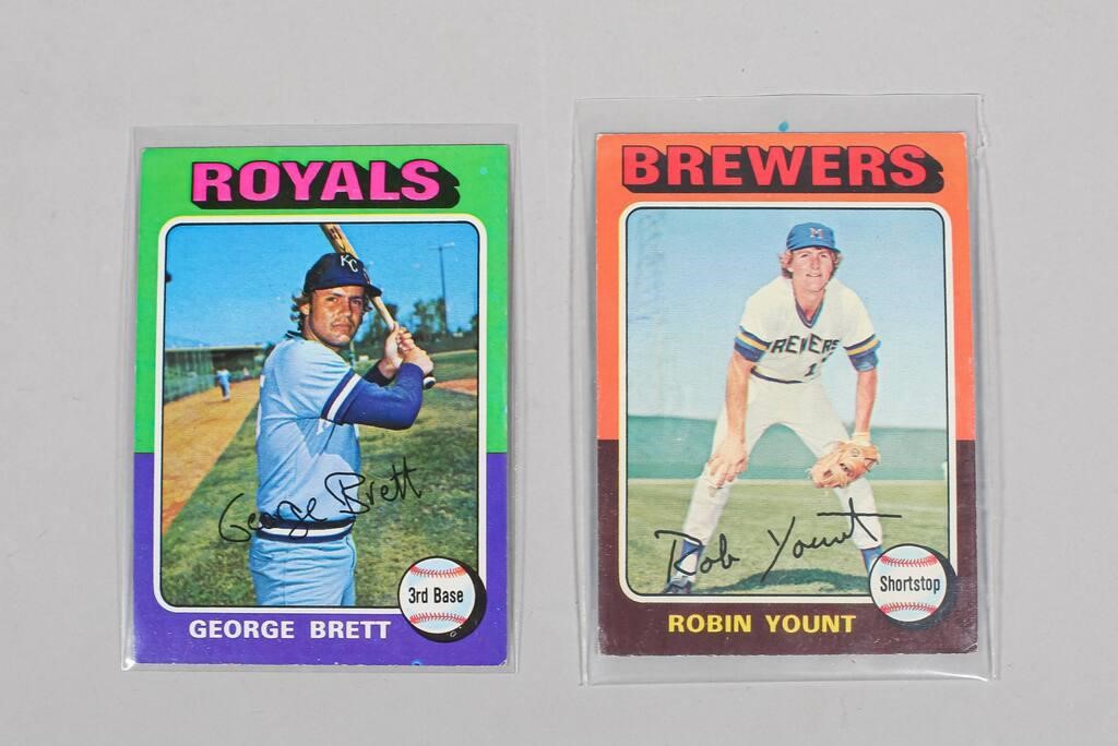 1975 ROBIN YOUNT AND GEORGE BRETT 340fa8