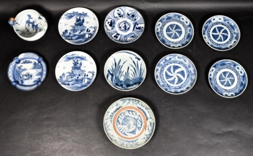 11 PIECES JAPANESE ARITA PORCELAIN11 340ffa