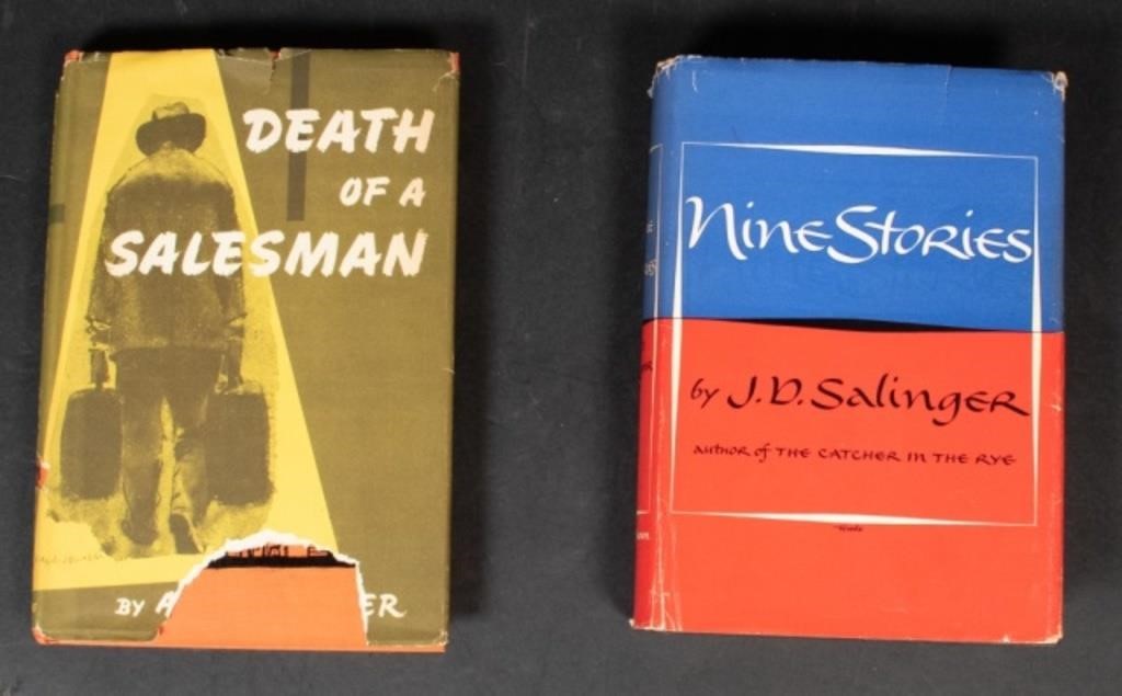 ARTHUR MILLER JD SALINGER BOOKS Death 341026