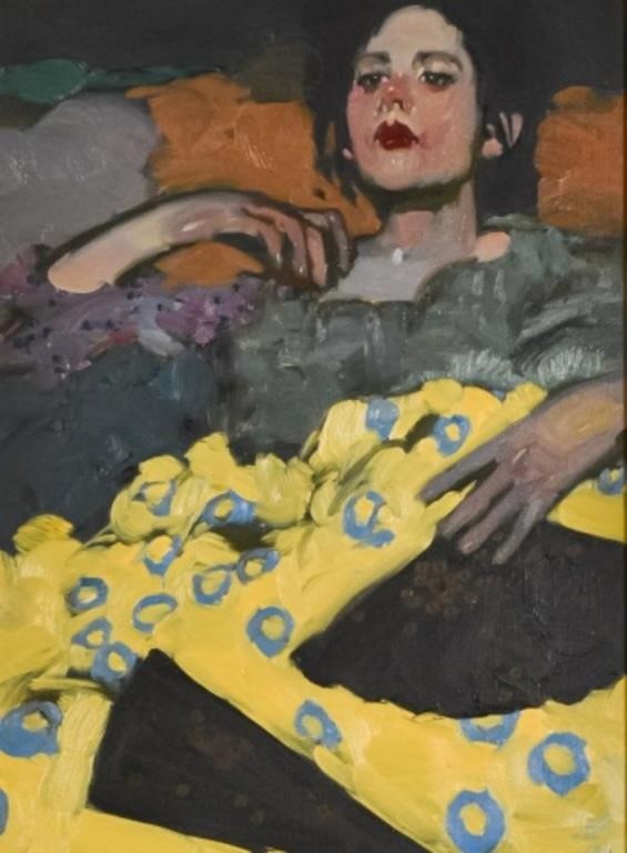 MILT KOBAYASHI OIL ON CANVAS OPEN 3410fb