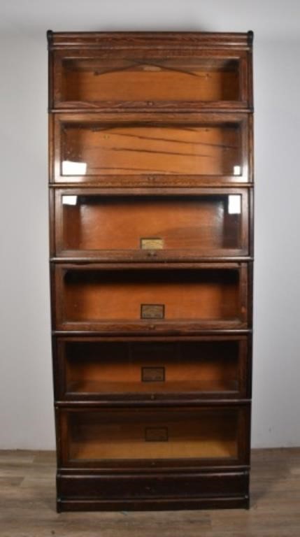 GLOBE-WERNICKE 6 STACK BOOKCASEThe