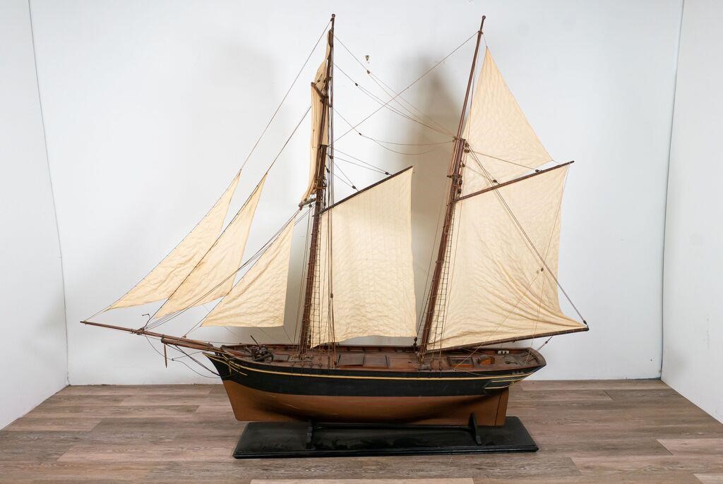 SCRATCH BUILT MARITIME SAILING SHIP