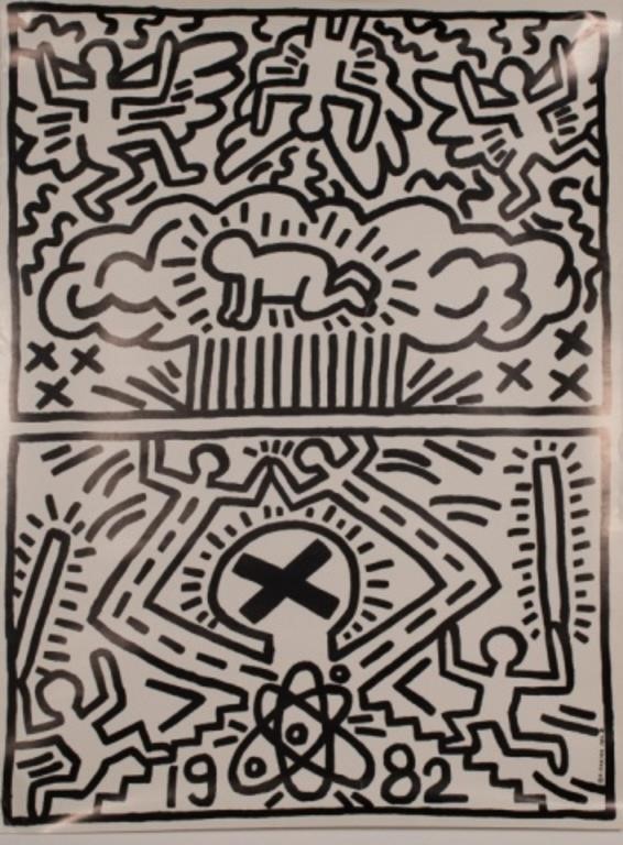 KEITH HARING POSTER NUCLEAR DISARMAMENTKeith 341141