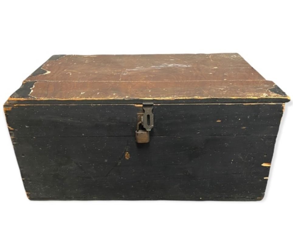 LEDOUX BLACK CRATE FROM NEW GUINEA