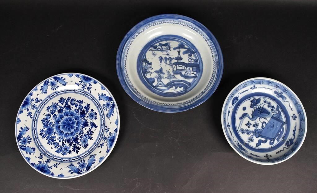 3 CHINESE EXPORT SERVING PIECES3