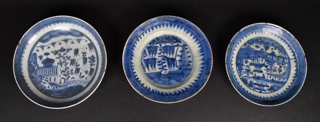 3 CHINESE EXPORT SERVING PIECES3