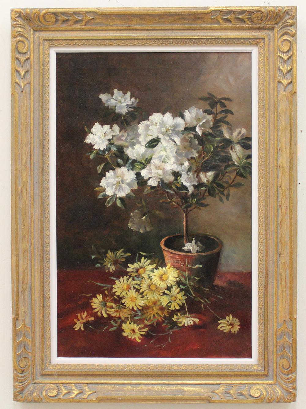 FLORAL STILL LIFE OIL ON CANVASFLORAL 341281