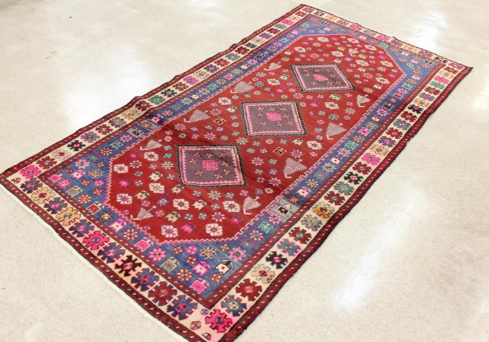 HAND KNOTTED PERSIAN TRIBAL RUGHAND 34129e