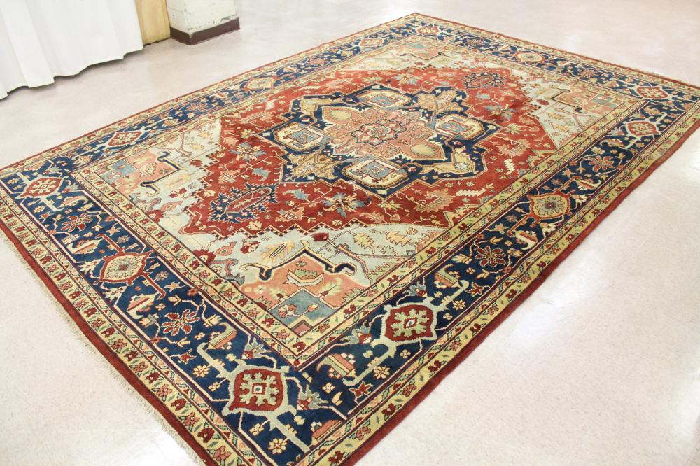 HAND KNOTTED ORIENTAL CARPETHAND 3412e3