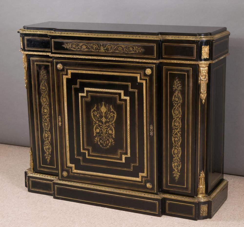 A NAPOLEON III SIDE CABINETA NAPOLEON