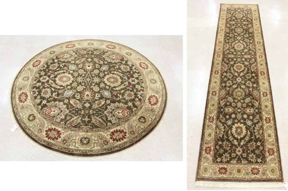 TWO MATCHING HAND KNOTTED ORIENTAL 341378